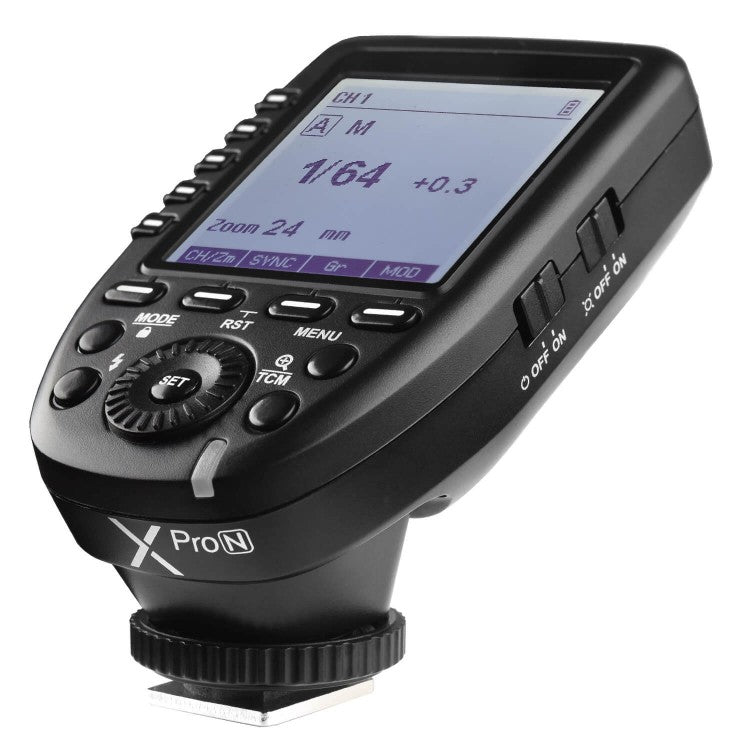 Radio transmisor controlador Godox XPro para Nikon