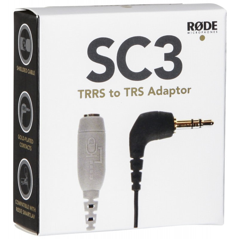 Adaptador RODE SC3 de TRRS A TRS