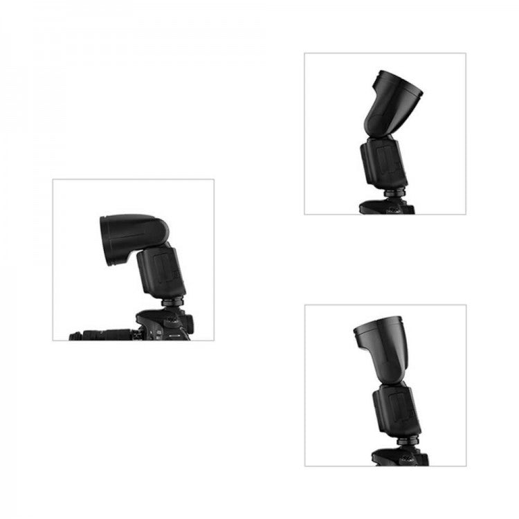 Flash GODOX V1 TTL Li-Ion Round Head para Canon
