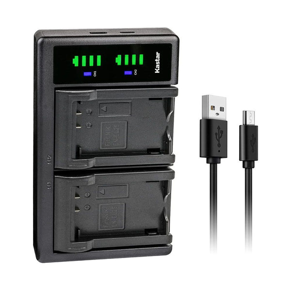 Cargador Kastar DUAL LCD EN-EL25 para bateria Nikon Z