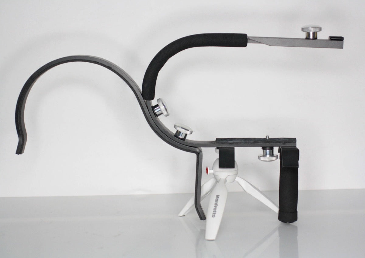 SOPORTE ESTABILIZADOR DE HOMBRO PARA CAMARA FOTOGRAFICA O VIDEO