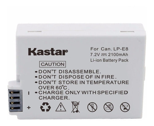 BATERIA LPE8 GENERICA PARA CANON MARCA KASTAR