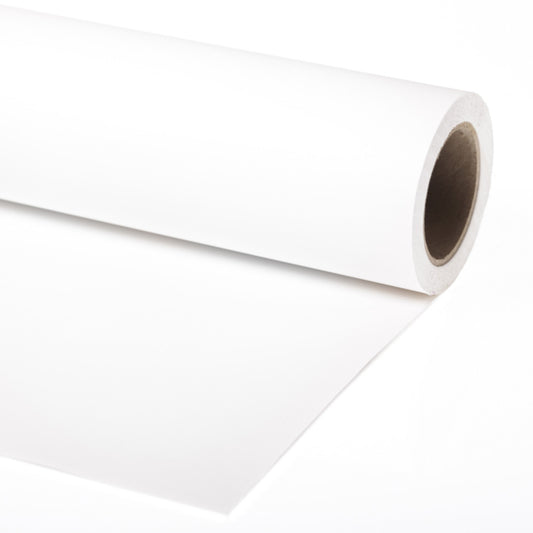 Fondo / Ciclorama de papel marca SAVAGE blanco tamaño 2.7 X 11 m y de 1.35 x 11 m