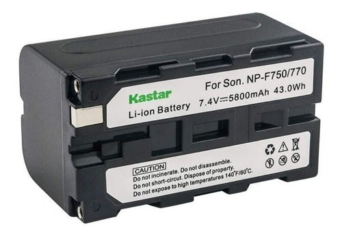 Bateria Kastar Np-f750, Np-f770, Np-f730 Tipo Sony Para Led