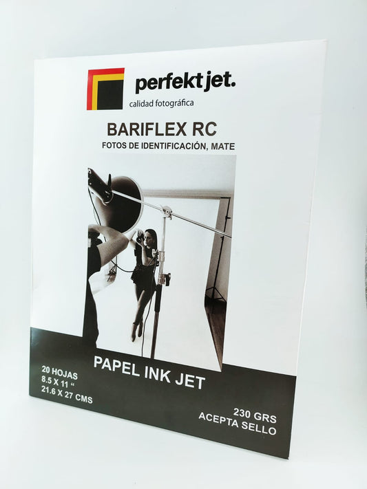 Papel PERFEKT JET Bariflex 8.5 x 11 20 hojas